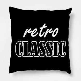 retro classic Pillow