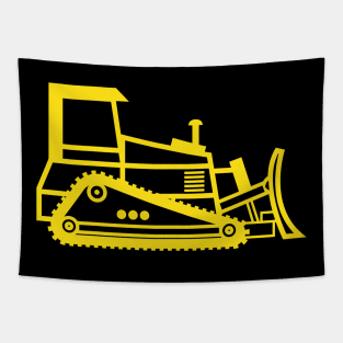 Bulldozer Tapestry