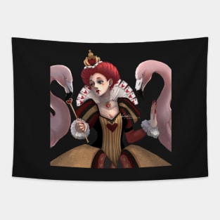 QUEEN OF HEARTS (Happy Halloween DAY 04) without BG BLUE Tapestry