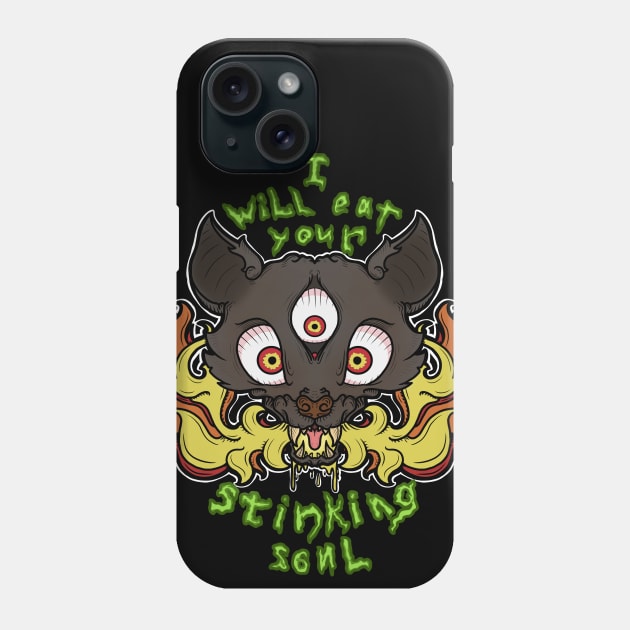 Infernal Chihuahua Phone Case by Apelseenty