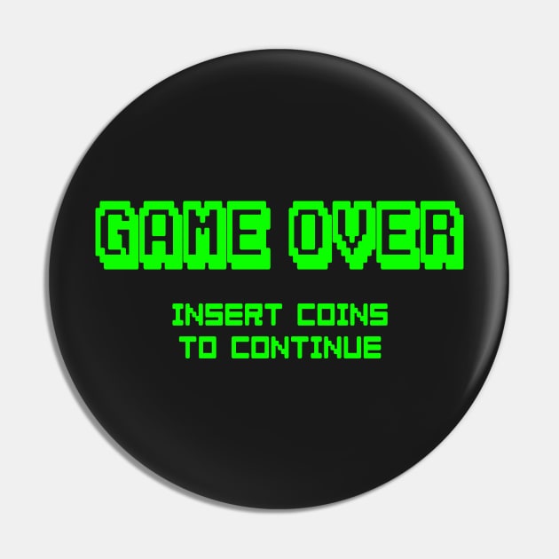 GAMING - GAME OVER Pin by ShirtFace