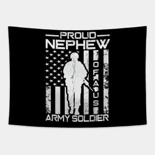 Proud Nephew of a US Army Soldier Tapestry