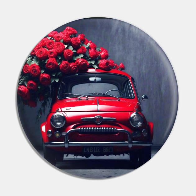 Where The Red Roses Grow - Fiat 500 in the 1960s Pin by DeVerviers