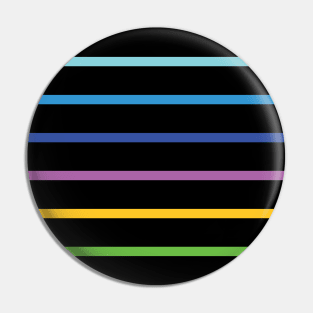 Inverted Rainbow Pride Flag Colors Pin