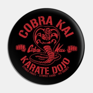 Red Cobra Karate Dojo Pin