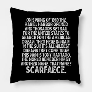 Scarface //// Vietnamese Meme shirt Parody Design Pillow