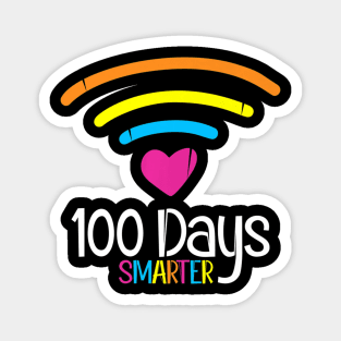 100 Days Smarter - Funny Distance Learning 100 Days Magnet