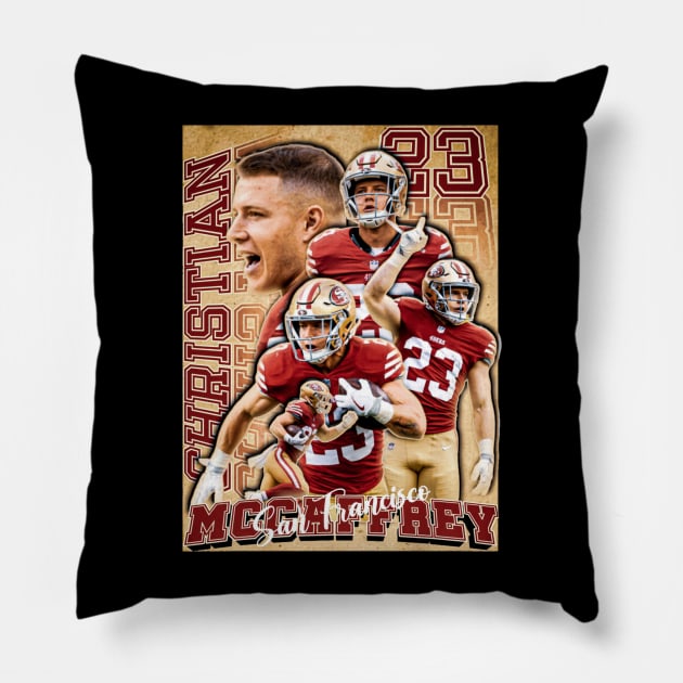 Mccaffrey 23 Pillow by NFLapparel