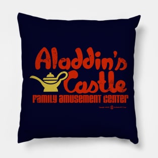 Vintage Aladdin's Castle Family Amusement Center Pillow