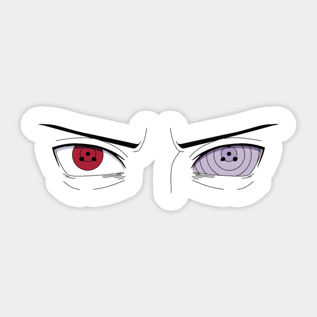 sasuke eyes - Sasuke Uchiha - Sticker | TeePublic