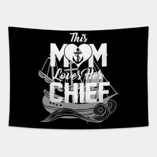 this mom loves her chief Tapestry