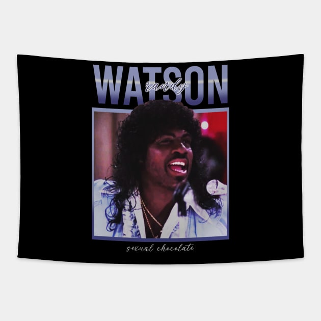 randy watson vintage style Tapestry by olivia parizeau