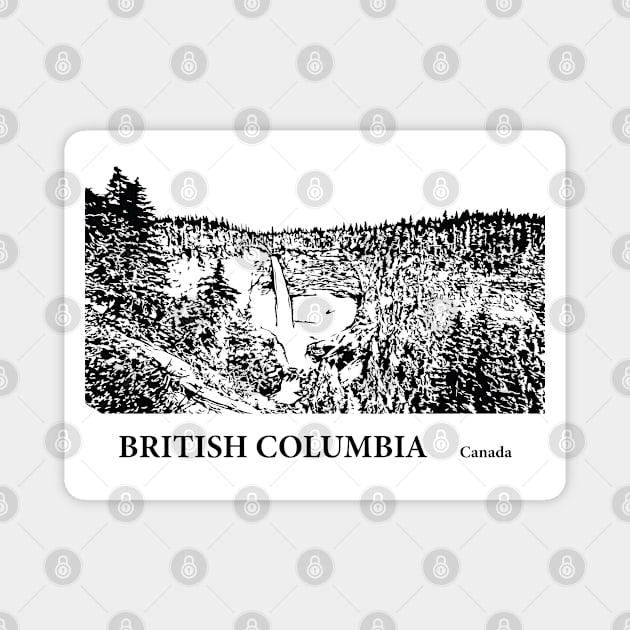 British Columbia Canada Magnet by Lakeric
