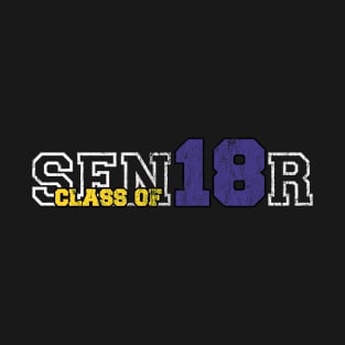 Senior Class of 2018 - High School College Graduate T-Shirt