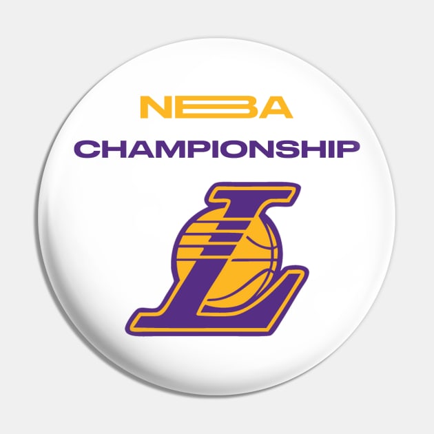 Lakers Championship Pin by TheYouthStyle