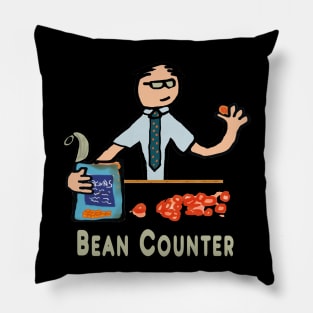 Funny Accountant Bean Counter Pillow