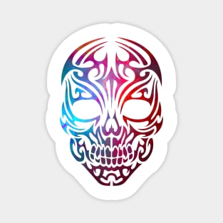 Ice and Fire Skull Magnet