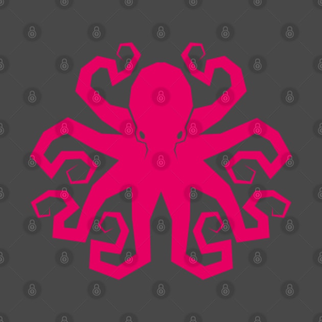 Pink Octopus by AnthonyZed