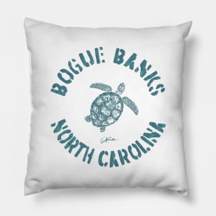 Bogue Banks, North Carolina, Sea Turtle Pillow