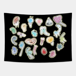 Dental Doodles Tapestry