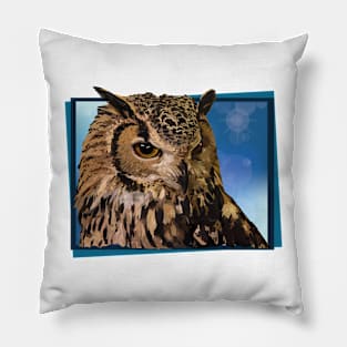 Royal Owl Pillow