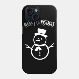 Merry Christmas Frosty Phone Case