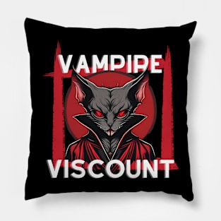 Vampire Cat Pillow