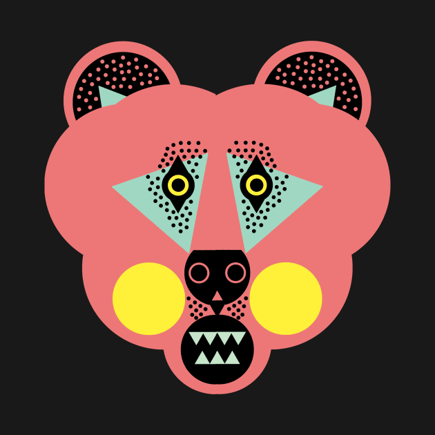 Grizzly Bear Face, Original by AnimalMagic