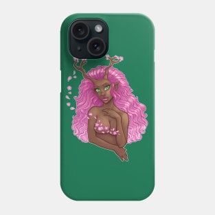 Cherry Blossom Dryad Phone Case