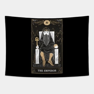 The Emperor Tarot Card Tapestry