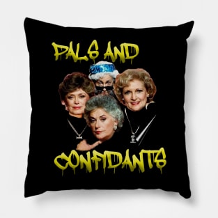 Pals and Confidants Pillow