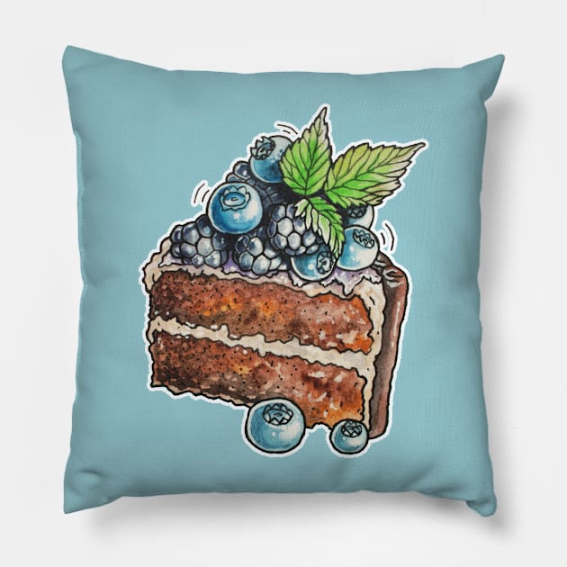 piece of cake Pillow by LsK House