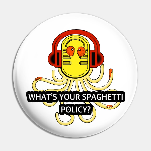 Mr. Ghetti, Mayor of Spaghetti Town Pin by WYSP