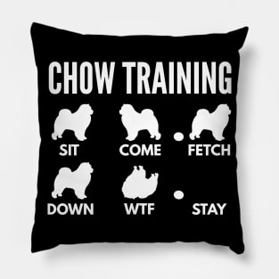 Chow Training - Chow Chow Tricks Pillow