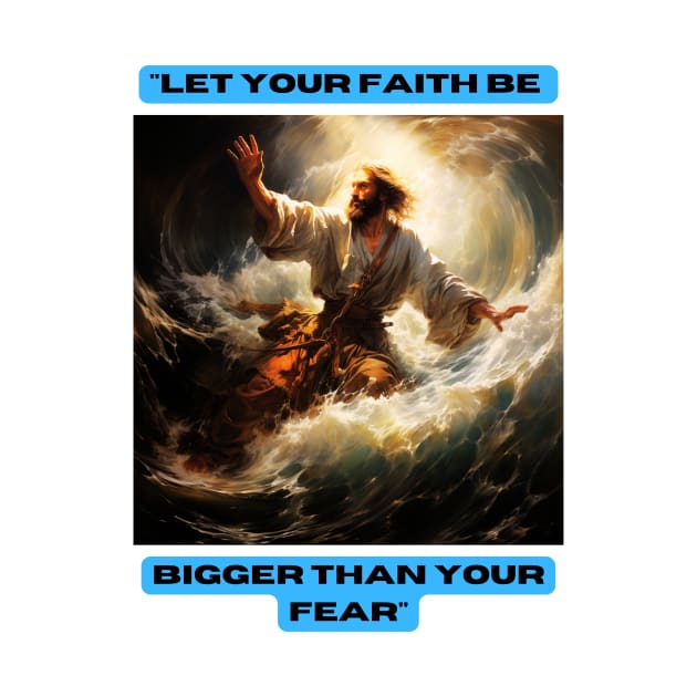 "Let Your Faith Be Bigger Than Your Fear" by St01k@