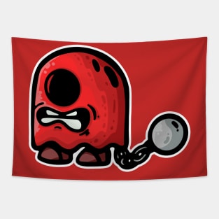 red ghost prisoner Tapestry