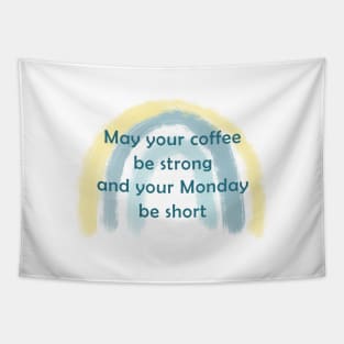 Coffee Blessing Tapestry