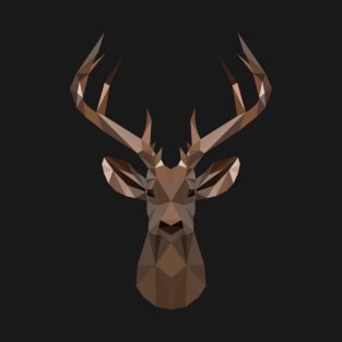 deer low poly effect T-Shirt