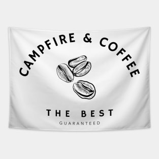 Campfire and Coffee Tapestry