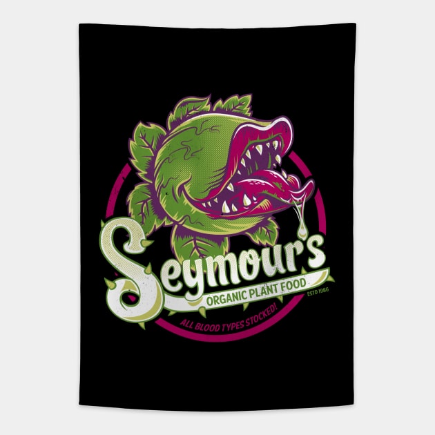 Seymour's Organic Plant Food Tapestry by Nemons