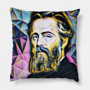 Herman Melville Portrait | Herman Melville Artwork 3 Pillow