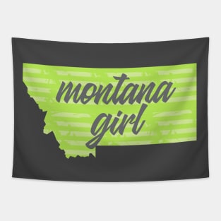 Montana Girl Tapestry