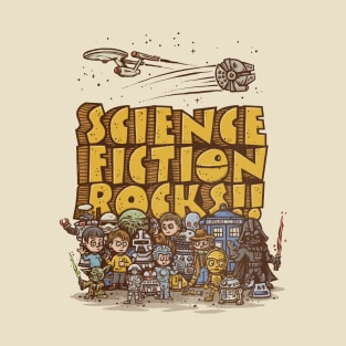 Science Fiction Rocks T-Shirt