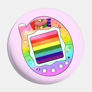 TamaPride - Rainbow LGBT Pin