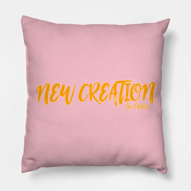 New creation tee Pillow by NewCreation