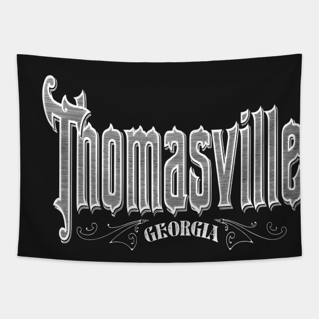 Vintage Thomasville, GA Tapestry by DonDota