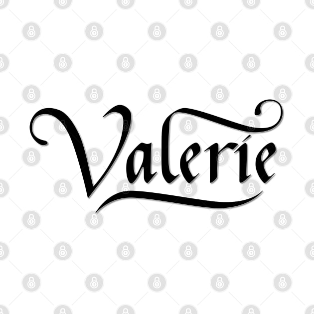 Name Valerie by oleo_graphy