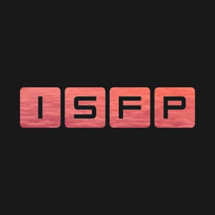 ISFP Orange Cloud Blocks T-Shirt