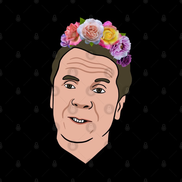 Andrew Cuomo With Flower Crown #2 by isstgeschichte