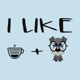 I like dog and coffee T-Shirt